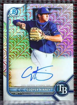 COOPER KINNEY  -  2022 BOWMAN CHROME MEGA BOX AUTOGRAPHS #BMACK - Image 1 of 2