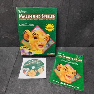 Il Re Leone PC Big Box Disney Dipingere E Giocare Re Leone 1998 - Foto 1 di 11
