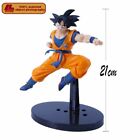 Anime Dragon Ball Z Battle Son Goku Fly Fist Black Hair Figure Statue Toy Gift
