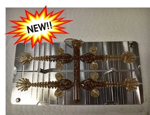 3 1/2 Zoll GOBY Minnow Aluminium Injection Soft Bait Mold - Bild 1 von 6