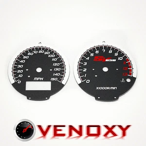 Suzuki SV 650 S 1999-2002 MPH Aftermarket Instrument Cluster Black Gauge Faces - Picture 1 of 1