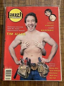 Laugh Factory Magazine - April 1994- Tim Allen Cover - Madonna Woody Allen - Picture 1 of 6