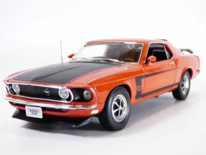FORD MUSTANG BOSS 302 rouge 1969 1/18 - Foto 1 di 9