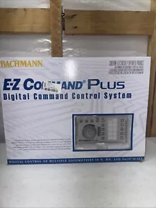 BACHMANN E-Z COMMAND PLUS DIGITAL COMMAND CONTROL SYSTEM N HO SCALE (FOR PARTS!) - Picture 1 of 11
