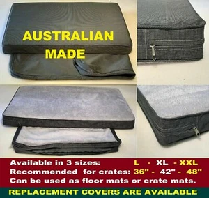 Australian Made Pet Dog Cat Beds water proof Cushion Mattress Pad Mats - Picture 1 of 14