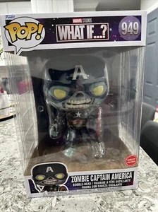 "What If - Zombie Capitán América 10" Jumbo Funko Pop! #949 - Exclusivo de Gamestop - Imagen 1 de 6