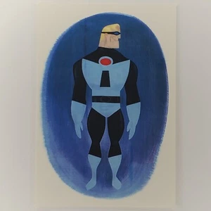 The Incredibles Postcard Mr. Incredible Bob Parr Disney Pixar Concept Art - Bild 1 von 2