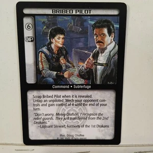 BATTLETECH CCG -- COUNTERSTRIKE --- BRIBED PILOT ---  NM / MINT - Picture 1 of 1