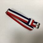 20MM Habs Fabric Watch Band - Leny Harper - NEW.
