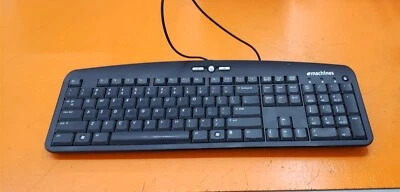 ⭐️⭐️⭐️⭐️⭐️ eMachines KB0511 Wired Black QWERTY English Keyboard  - Image 1 of 3