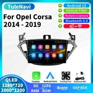 For Opel Corsa E Opel Adam Car Radio Stereo Player 4G GPS Car Radio Android Auto - Picture 1 of 32