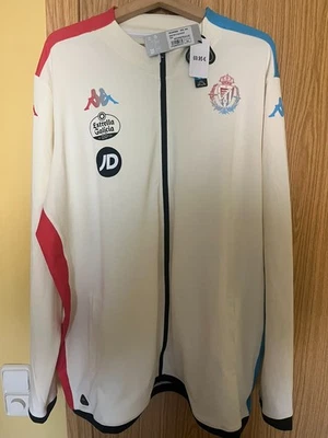 CHAQUETA PRE-PARTIDO REAL VALLADOLID MARCA KAPPA TALLA 4XL - XXXXL NUEVA CON ETIQUETAS - Imagen 1 de 3
