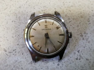 RELOJ SUIZO HOMBRE DELBANA vintage - Imagen 1 de 6
