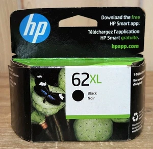 HP 62XL schwarze Tintenpatrone Original-Zubehör-Hersteller Original EXP SEPT 2023 versiegelt - Bild 1 von 5