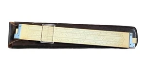 Vintage Keuffel & Esser K&E 4081-3 Log Duplex Decitrig Slide Ruler and Case - Picture 1 of 5