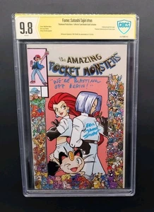 Amazing Pocket Monsters Team Rocket CBCS 9.8 Firmado y Citado Actor Eric Stuart  - Imagen 1 de 23