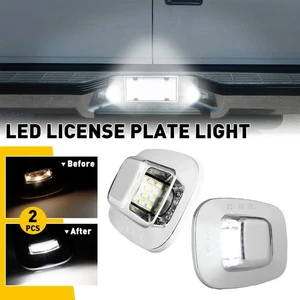 AUXITO 12SMD LED License Light Plate Canbus For Chevy C/K 1500 2500 3500 Pickup - Foto 1 di 12