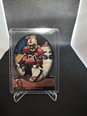 JERRY RICE 1997 PRO LINE III DC #46 HOFer 49ers DIE CUT - Image 1 of 2