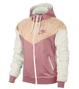 Nike Sportswear Giacca Idrorepellente Donna Full Zip con Cappuccio Windrunner Taglia S - Foto 1 di 9