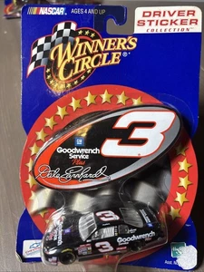 2000 Nascar Winners Circle 1:64 Driver Sticker Dale Earnhardt #3 Goodwrench - Bild 1 von 4