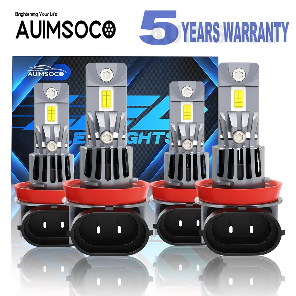 Paquete de 4 bombillas LED para Volkswagen Routan Van 2009-2014 H9 H11 Foto 1 de 4