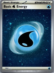 Basic Water Energy (Cosmos Holo) Holo Common SV01: Scarlet & Violet Base Set 003 - Picture 1 of 2