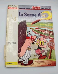 Astérix La Serpe d’Or 1963 1ere édition Collection Pilote Dargaud – rare vintage - Imagen 1 de 23