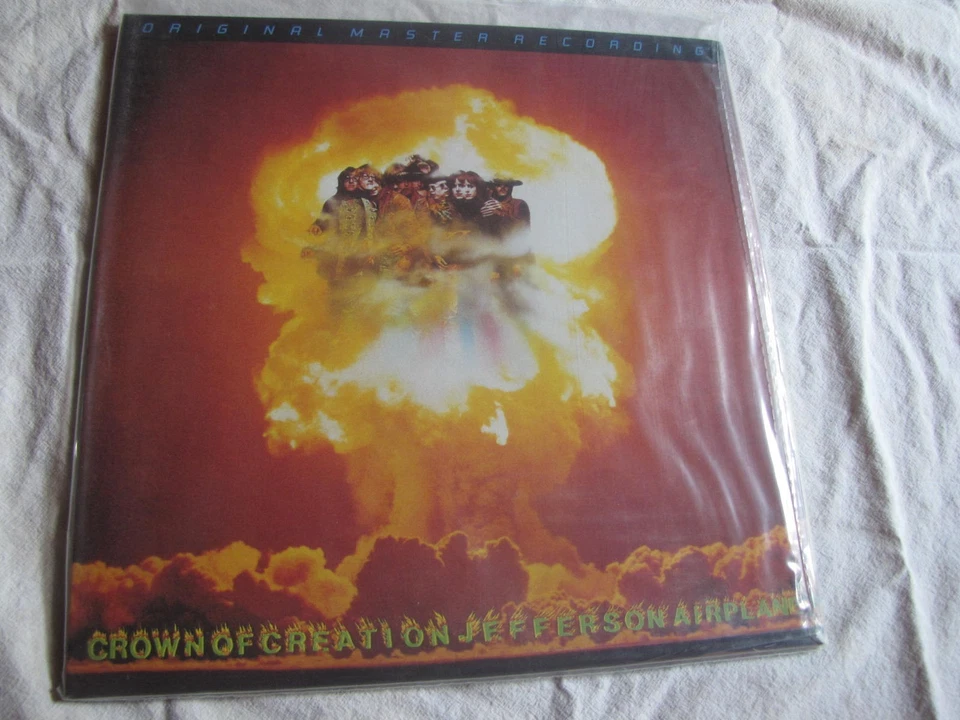 Sealed JEFFERSON AIRPLANE Crown Of Creation MFSL Japan low # 0034 Foto 1 de 4