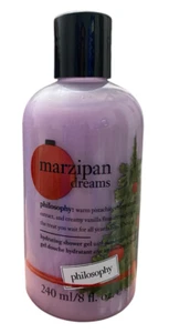 Philosophy (Marzipan Dreams) Hydrating Shower Gel 8 Oz Bubble bath, Shampoo NEW - Picture 1 of 3