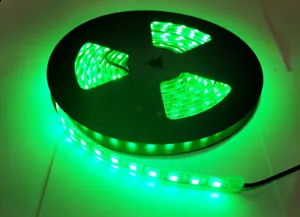 Green Heavy duty 5M Waterproof IP68 300 LED Strip Light 5050 SMD Roll 12VDC - Picture 1 of 3
