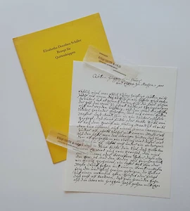1985 Elisabetha Dorothea Schiller Rezepte Quittenhüppen Faksimile Druck Geschenk - Bild 1 von 6