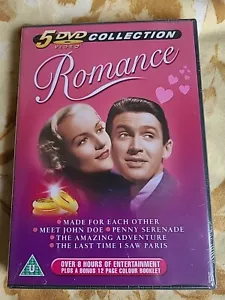 5 DVD COLLECTION ROMANCE BRAND NEW SEALED SEE LISTING NOTE BELOW FOR TITLES - Picture 1 of 2