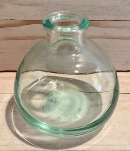 *ONE* Hearth & Hand Magnolia Green Tinted Glass BUD VASE Small Bottle - Picture 1 of 4