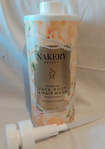 Nakery Beauty SkinRestore Wash Face, Body & Hair SEDUCTIVE COMFORT 33.8 oz - Picture 1 of 3