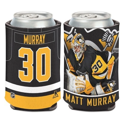 MATT MURRAY PITTSBURGH PENGUINS SOFT FOAM CAN COOLER COOZIE KOOZIE HOLDER Cover