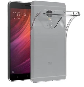 For XIAOMI REDMI NOTE 4X SHOCKPROOF TPU CLEAR CASE SOFT SILICONE GEL BACK COVER - Picture 1 of 10