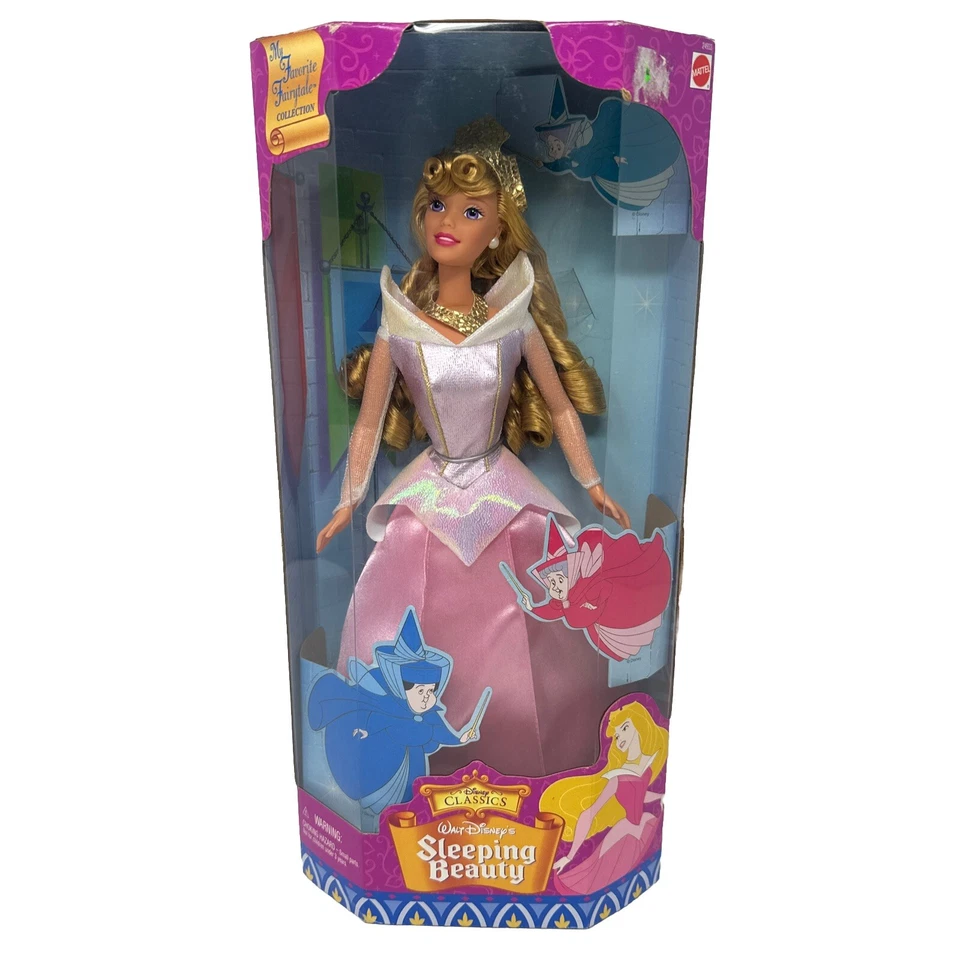 Walt Disney Sleeping Beauty Aurora 1999 My Favorite Fairy Tale Doll NRFB - Изображение 1 из 4