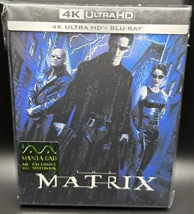 THE MATRIX MANTA LAB EXCLUSIVE FULLSLIP 4K UHD BLURAY STEELBOOK *NEW & SEALED!* - Picture 1 of 24