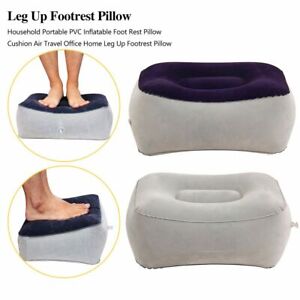 Air Travel Inflatable Home Office Foot Relax Stool Pillow Cushion Footrest Pad
