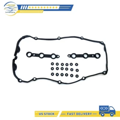 Fits 1998-2002 BMW 330xi 525i 528i 530i X5 3.0L 2.5L 2.8L Valve Cover Gasket - Image 1 of 3
