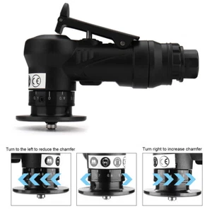 Mini máquina de biselado de aire herramienta de recorte de biselado máquina de desbarbado neumática - Imagen 1 de 7