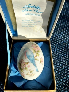 Noritake Easter Egg 1979 Ninth Edition Neu in Box mit Karte - Bild 1 von 3