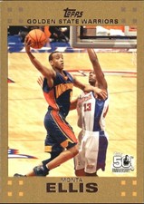 2007-08 Topps Gold #98 Monta Ellis /2007 WARRIORS S33327 - NM-MT