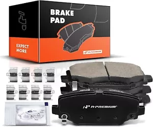 A-Premium Rear Ceramic Disc Brake Pads Set BPD81300 - Picture 1 of 8