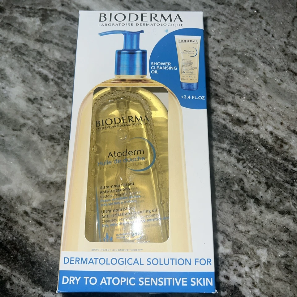 BIODERMA Atoderm Ultra-Nourishing Cleansing Oil 33.8oz 3.4 OZ