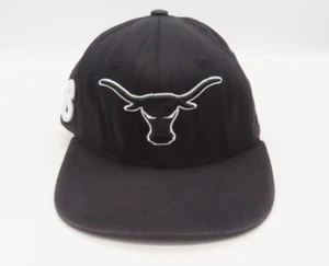 Texas Longhorn Black Zephyr Baseball Hat Cap Size Large/XL - Picture 1 of 14