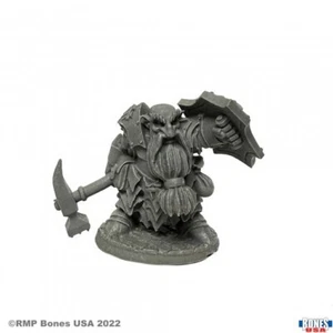 DARK DWARF SMITER Reaper Miniatures Bones USA: Reaper Legends REM30079 D&D - Picture 1 of 3