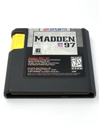 Madden NFL '97 (Sega Genesis, 1996) - Image 1 of 3