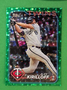 2024 Topps Series 1 #148 Alex Kirilloff Lamina verde/499 - Foto 1 di 2