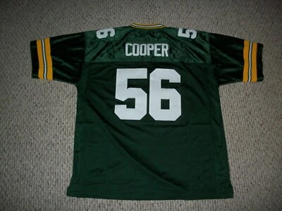 EDGERRIN COOPER Unsigned Custom Green Bay Sewn New Football Jersey Sizes S-3XL